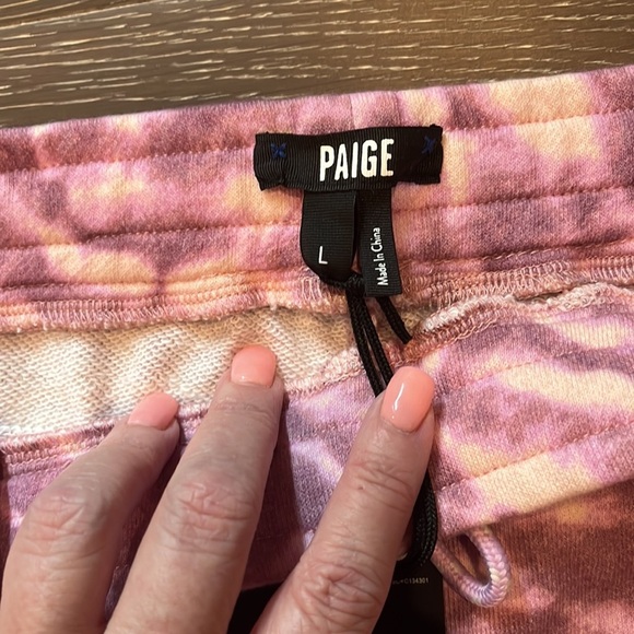 Paige Cotton Tie-dye Shorts - Picture 2 of 3